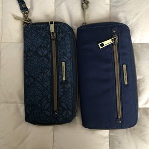 A set of two Travelon RFID wallets